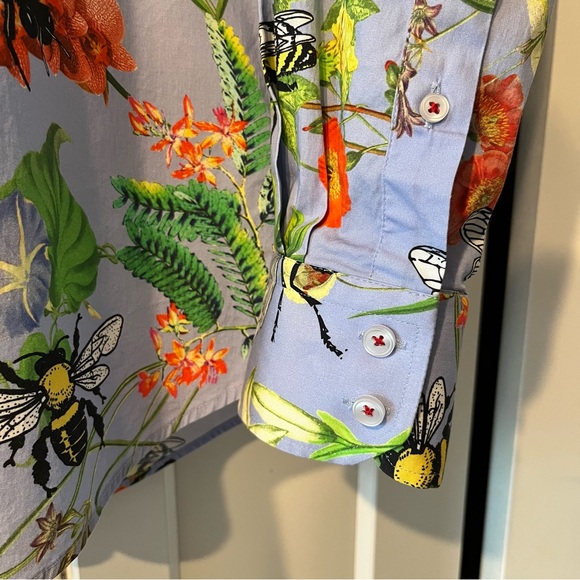 Hawes & Curtis London Men’s Dress Shirt Piccadilly Stretch Size Medium - Picture 6 of 13